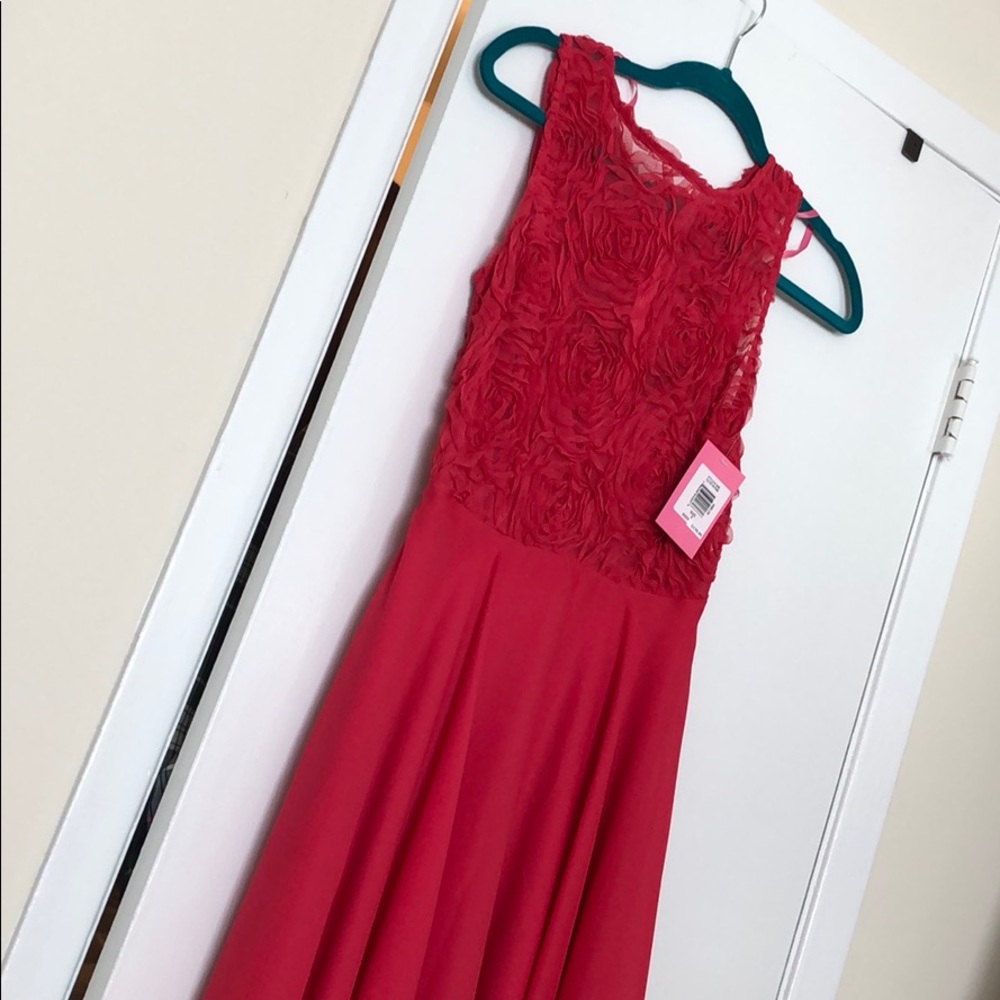 NWT Isaac Mizrahi Pink knee length dress